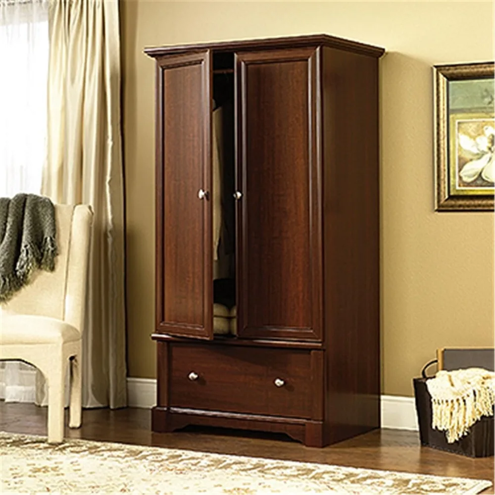 

Armoire Wardrobe Select Cherry Finishfreight Free Bedroom Furniture Home