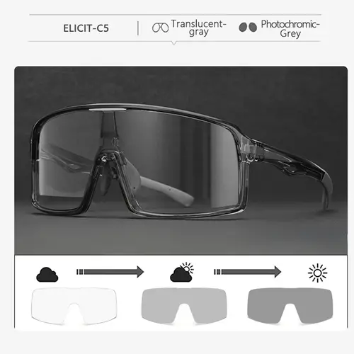 New Photochromic Sunglasses Man MTB Climbing Glasses Outdoor Sports Bike Cycling Glasses Women Driving Bicycle Goggles UV400 - Image 4