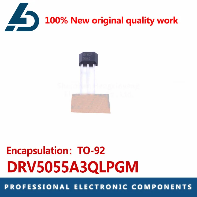 Drv5055a3qlpgm Zeefdruk 55a3 In-Line To-92 Bipolaire Hal Effect Sensor Magnetische Sensor