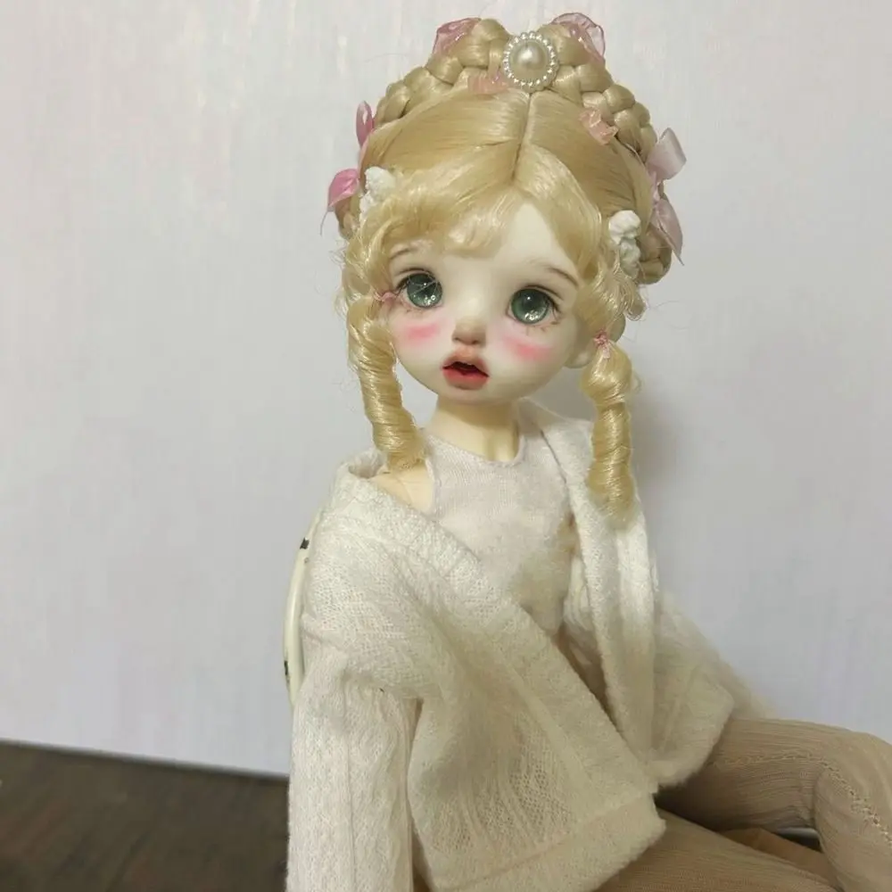 Kleidung für 30/45 cm Puppe, elegante Strickjacken, Tops, Mantel, Freizeitkleidung, Pullover für 1/4 1/6 BJD-Puppen, DIY-Kleidungszubehör – Detail 3
