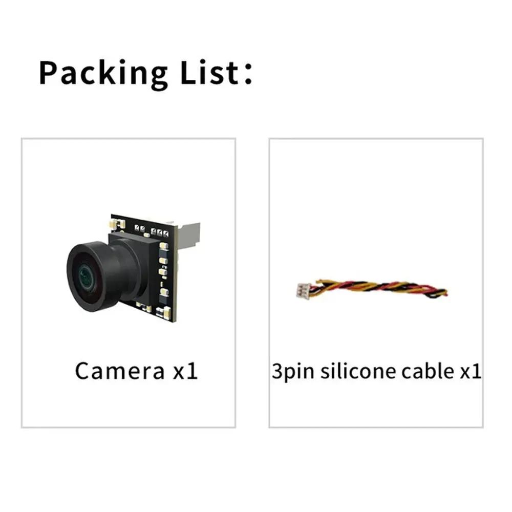 Caddx Ant Lite 1200TVL Nano Caméra FPV 1.7g pour Drone Tinywhoop