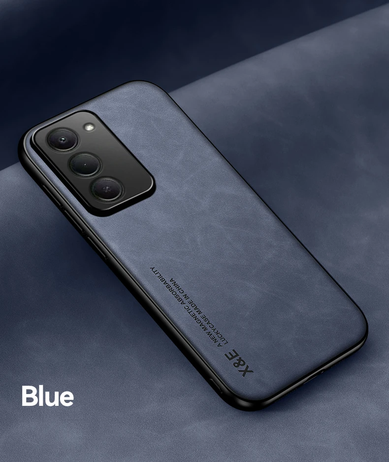 Ultra-Thin Fashion Leather Magnetic Protection Case