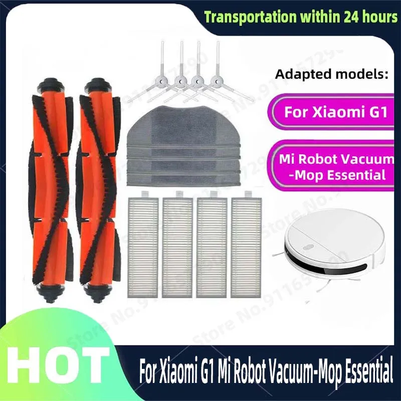 

For Xiaomi G1 Mi Robot Vacuum-Mop Essential Hepa Filter Robot Vacuum Cleaner Spare Parts Main Side Brush Mop Cloths Accessories