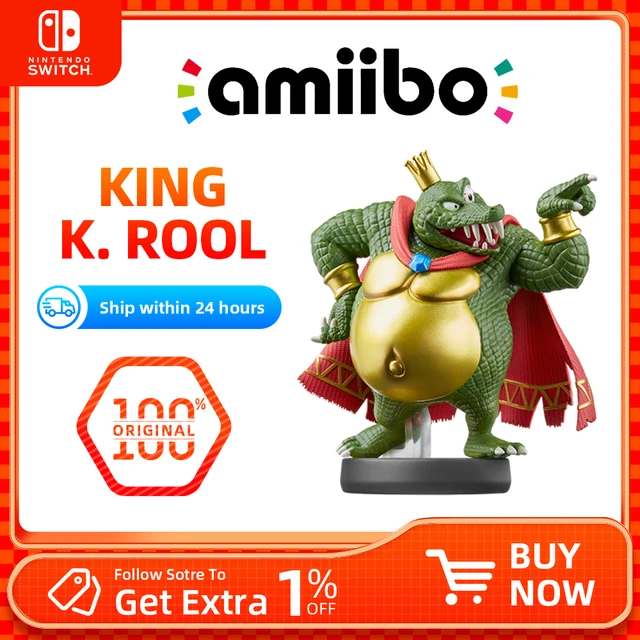 Amiibo - King K. Rool- for Switch Game Console Game Model