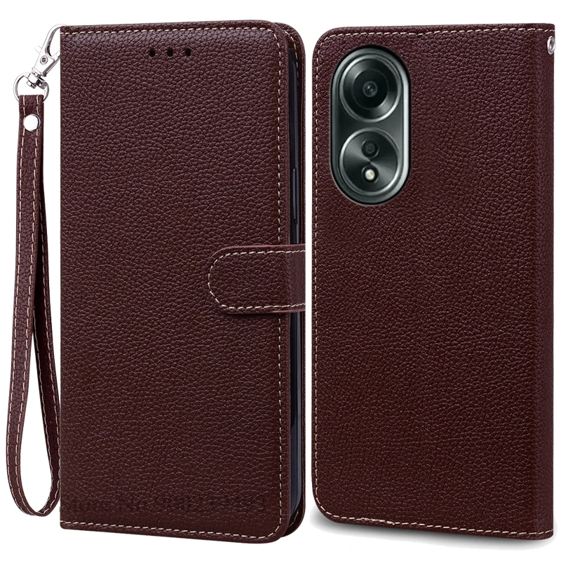 Leather Flip Wallet Case - Luxurious Silicone Book Cover