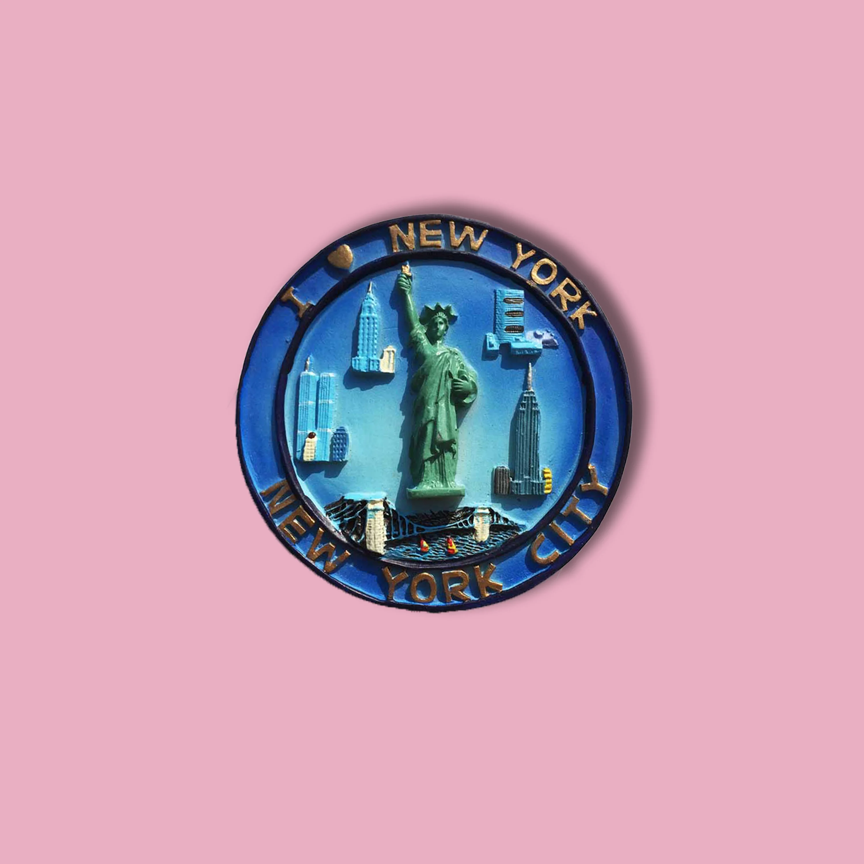 USA Tourism Fridge Magnet Souvenir New York Washington Map Landscape Refrigerator Stickers Gift Set Home Decoration