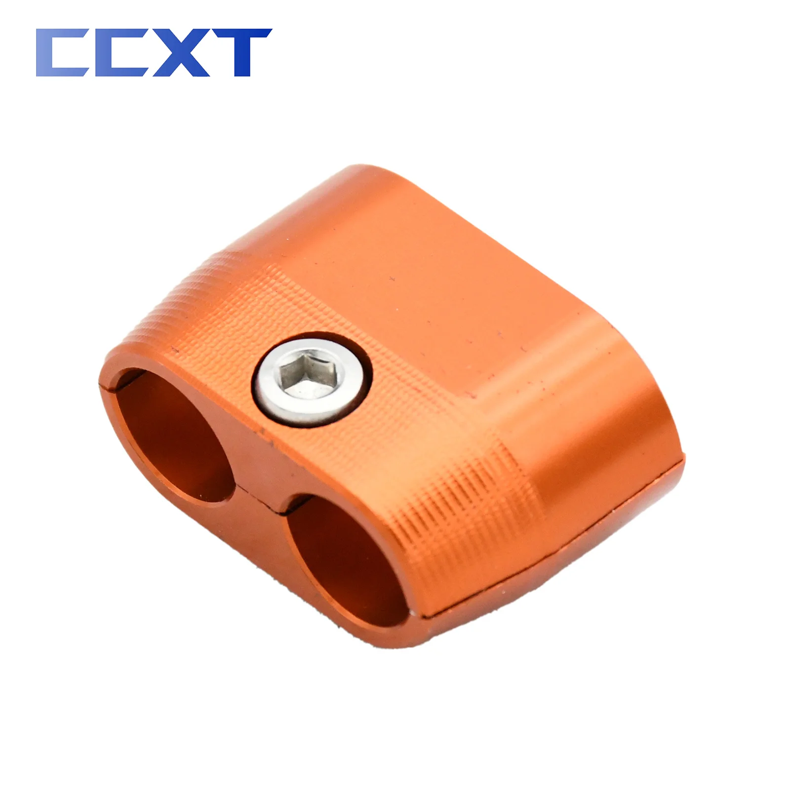 Throttle Cable Protector Orange CNC Aluminum Throttle Cable Guard For KTM 250/350/450/500 EXC-F (2013-2016) - NiceCNC Atv Throttle Cable - Foto 2