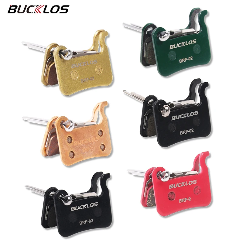 BUCKLOS Bike Brake Pads for SHIMANO A01S M535 M07 MTB Road Cycling Brake Disc Pad Resin Ceramic Durable Bicycle Disk Pads
