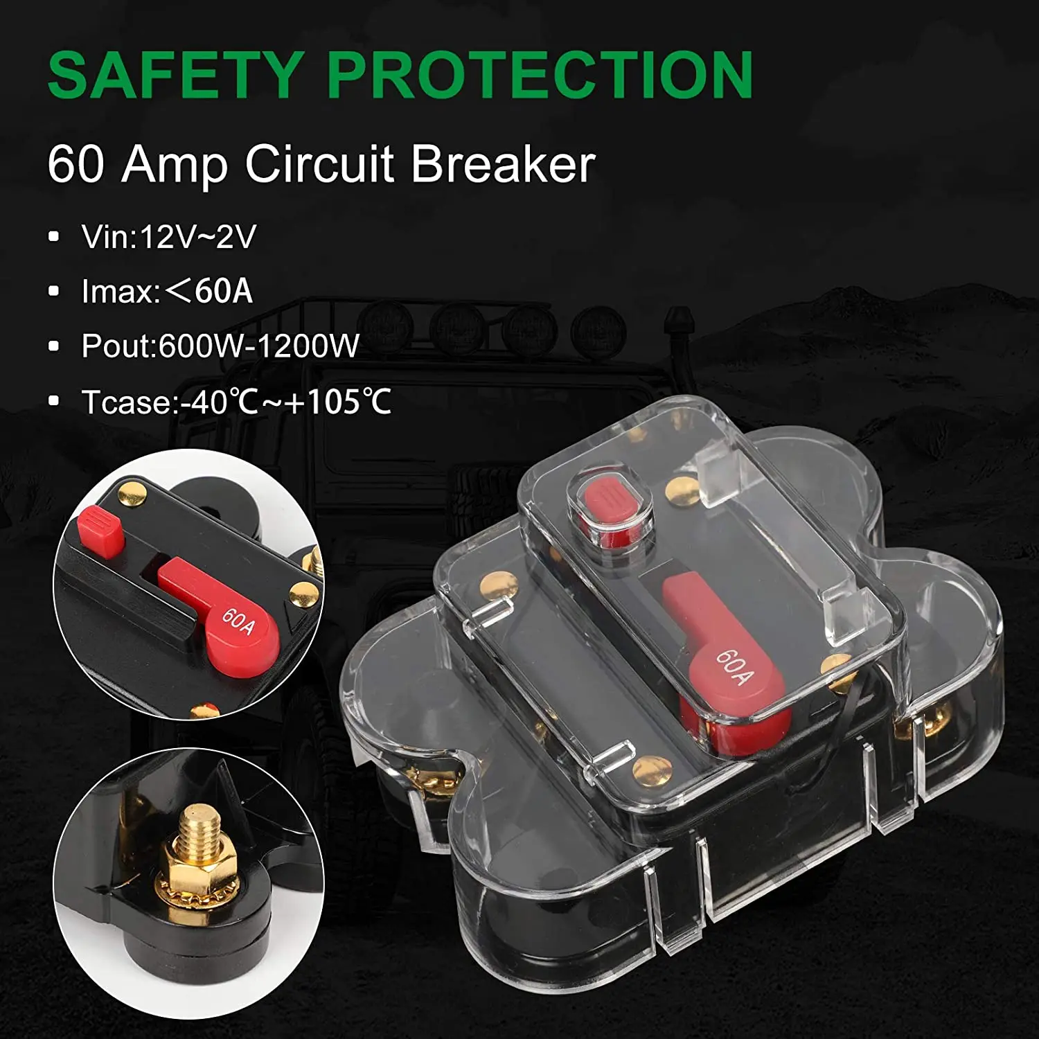 8 Circuit 60 Amp Panel