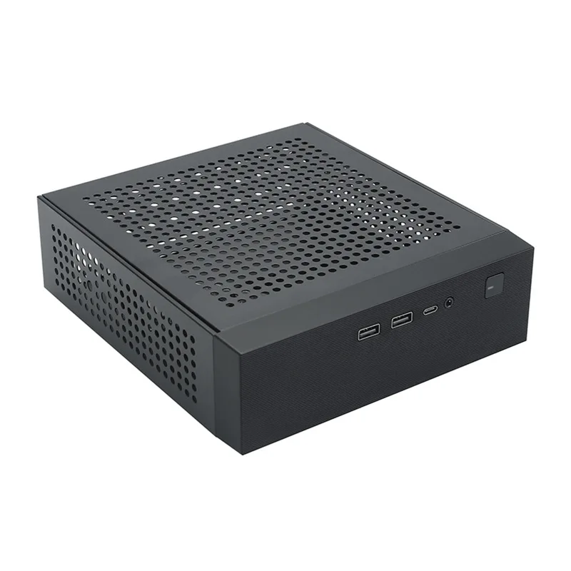 Mini itx Htpc Case Industrial Chassis 17*17 Motherboard Case Business Desktop