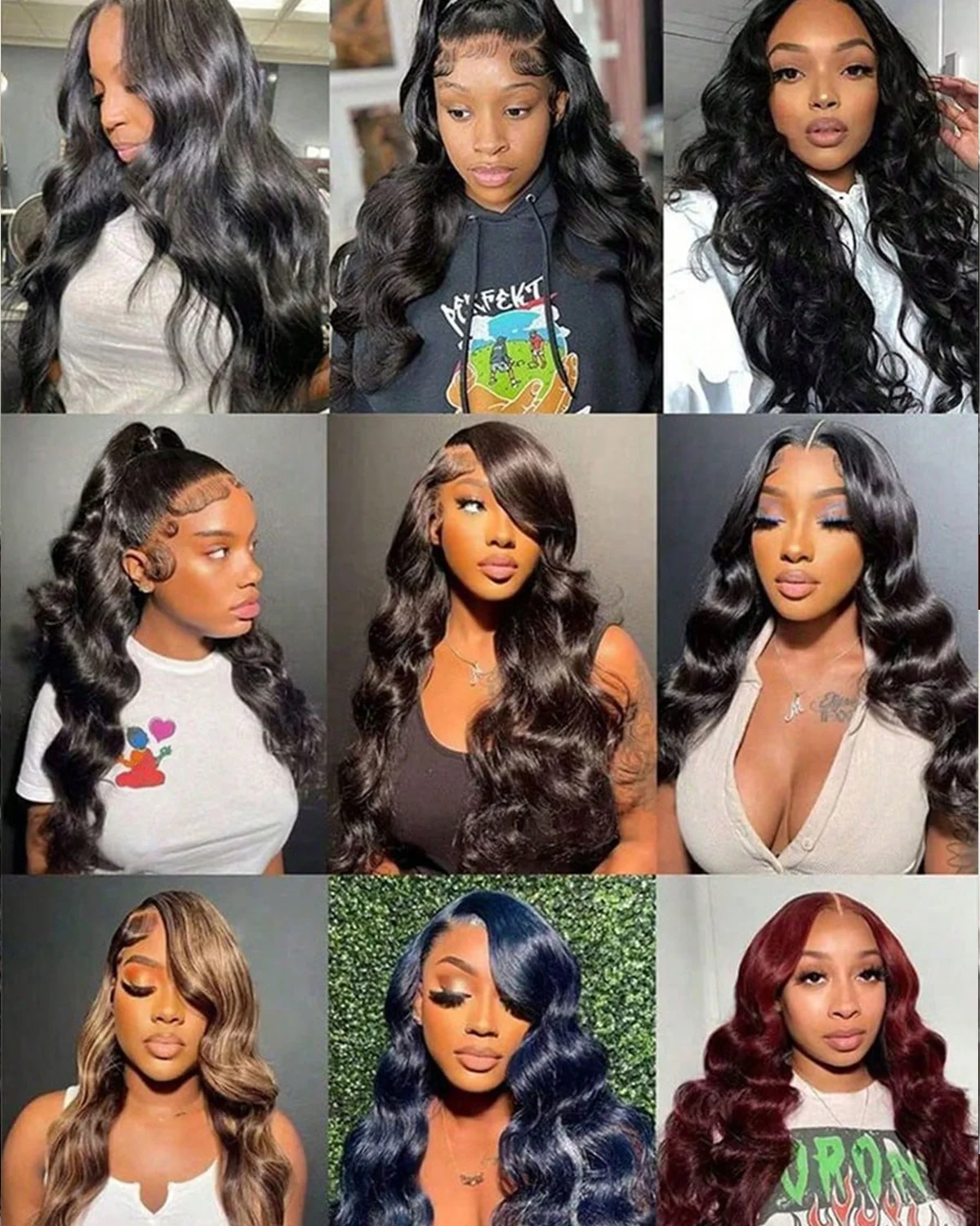 Body Wave Lace Front Human Hair Wigs For Woman on Clearance Sale 5x5 HD Lace Closure Wig 13x6 HD Lace Frontal Human Hair Wig 6
