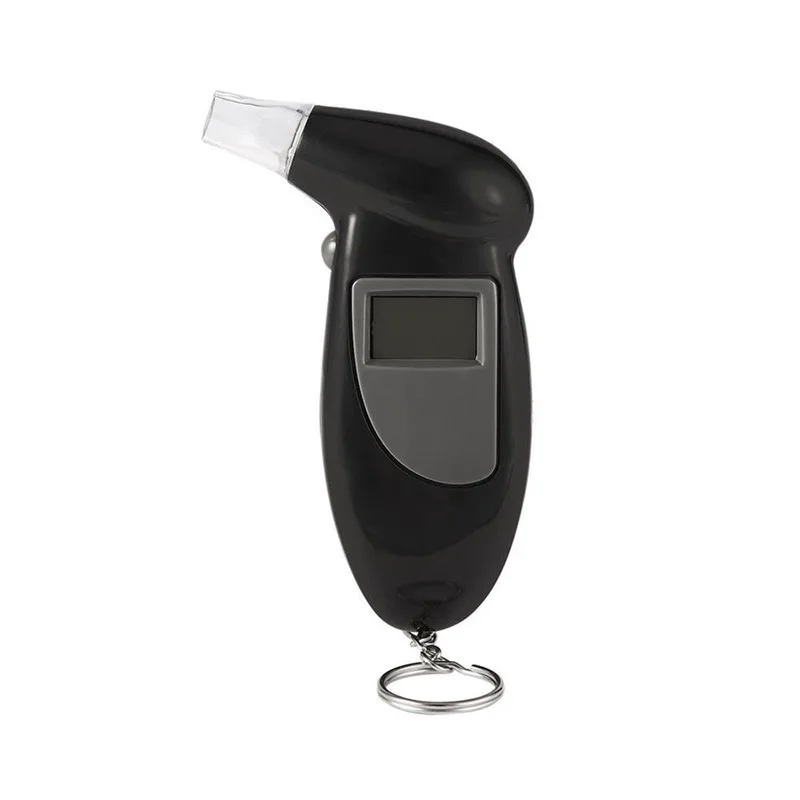 Aoforz-uk 2018 Professional Alcohol Breath Tester Breathalyzer Analyzer Detector Test Keychain Breathalizer Breathalyser DeviceLCD Screen 