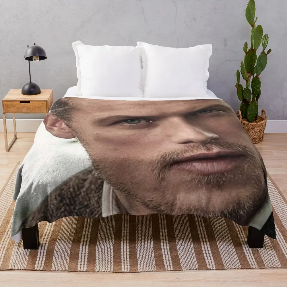 

sam heughan Throw Blanket Camping Tourist Blankets