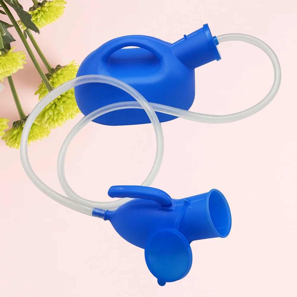 Urine Bottle With Tube Portable Pee Bottle Emergency Urinal Portable