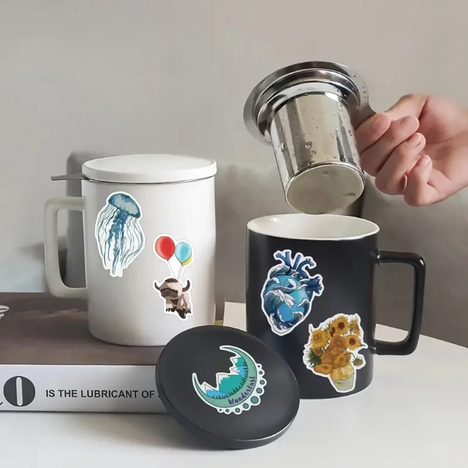 300 Piece VSCO Vinyl Stickers Aesthetic Waterproof Pack