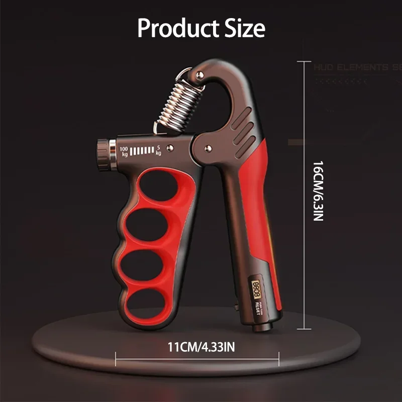5-100 KG Grip Strength Trainer Wrist Expander Adjustable Resistance Fitness Gym Training Hand Gripper Exercise hand strengthener,hand grip trainers,hand grip exerciser,hand trainer,hand exerciser
