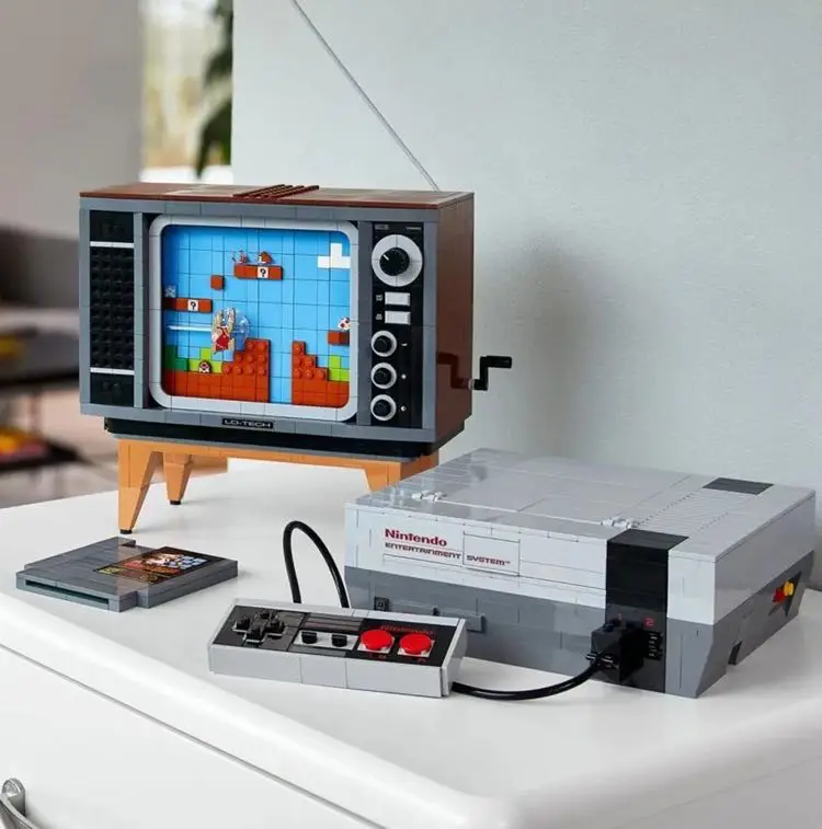 Новая супермарионовая консоль NES модель развлекательной системы Nintendo