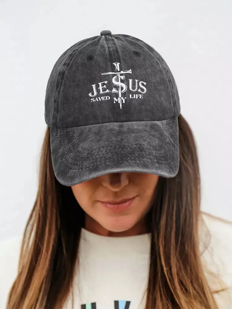 Fashion Hats For Women Jesus Saved My 