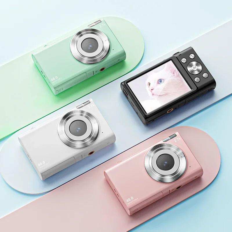 Colorful 2.88 inch 48MP cinema digital video cameras CCD portable mini CCD cameras