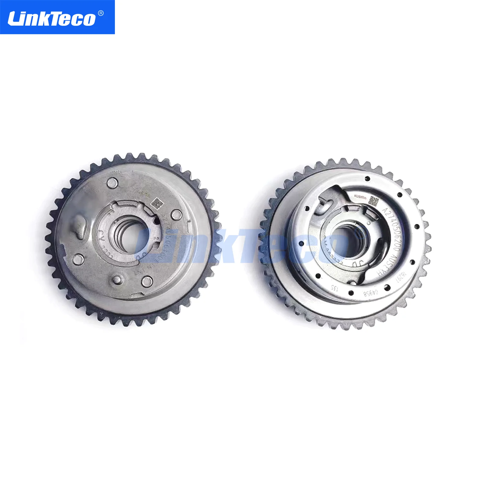 

Pair Intake & Exhaust timing sprocket Camshaft Adjuster For Mercedes Benz 274 M274 M274.920 2.0T A2740506200 A2740506100