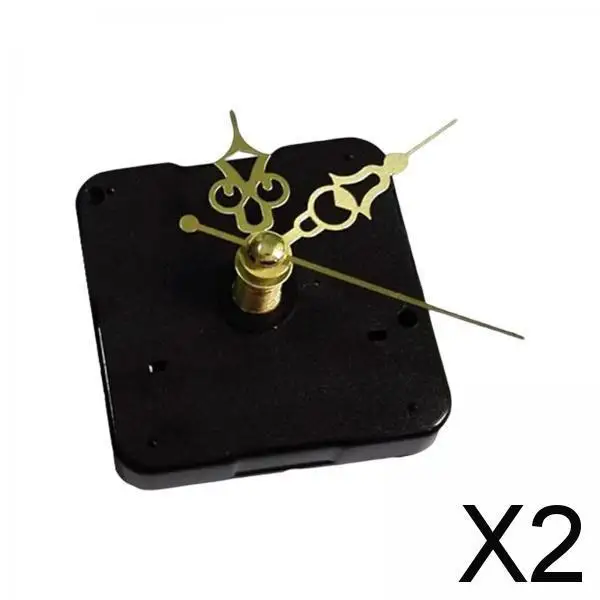 2X 10cm silent Clock Movement Accessories Motor Replacement Battery Powered