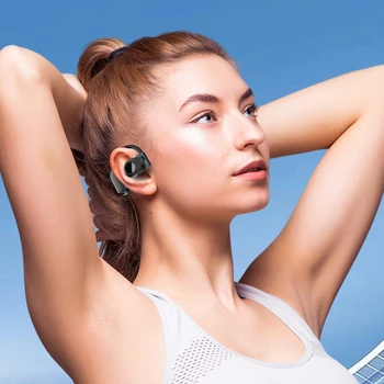 Neue by99 drahtlose Bluetooth-Kopfhörer mit einem Ohr externer Sound Ohr hängen Business-Stil ohr freie Stereo-Sport kopfhörer — изображение 3