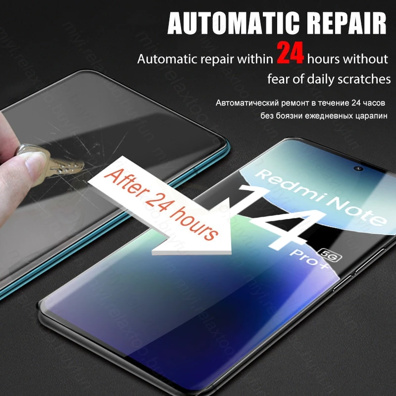 Premium Dual Pack Soft Hydrogel Screen Protectors
