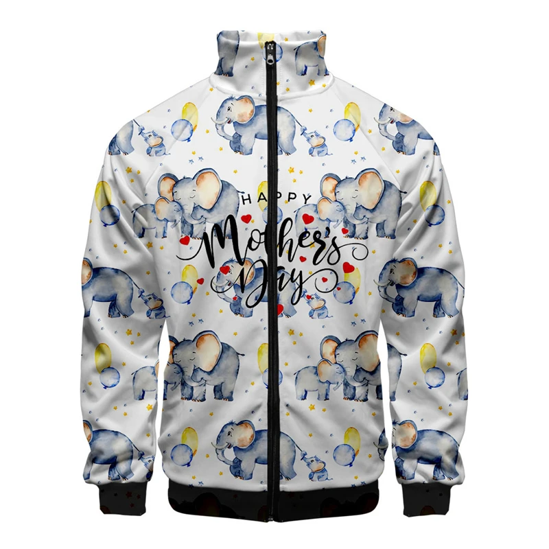 New Ni Jackets 3D Mothers Day Printed Pattern Zipper Jacket For Men Women Clothing Casual Fashion Ropa Para Hombre Coat Hoodie