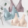 Cotton Nursing Bra Maternity Thin Section Undershirt Breastfeeding Underwear Without Steel Ring Front Open Buckle Breathable Pos 1