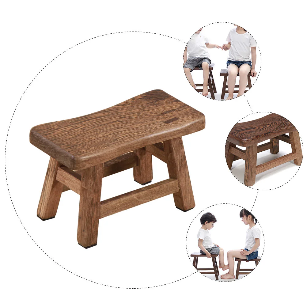 Stool Wood Wooden Stools Step Miniature Display Chair Kids Shower Footstool Nursery Mini Tiny Base Flowerpot Stand Chairs