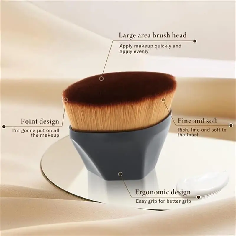 Soft Portable Foundation Brush for Women