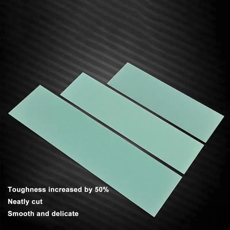 Auto Body Filler Rigid Plastic Scrapers For Filler Putty Glazing Or