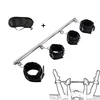 BDSM Bondage Set Stainless Steel Adjustable Spreader Bar Sex Slave Handcuffs Ankle Cuffs Fetish Restraints Sex Toys for Couples 1