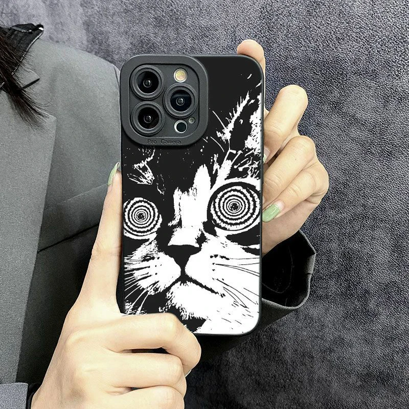Chic Cool Cat Design Phone Case - Premium  Coque Cover