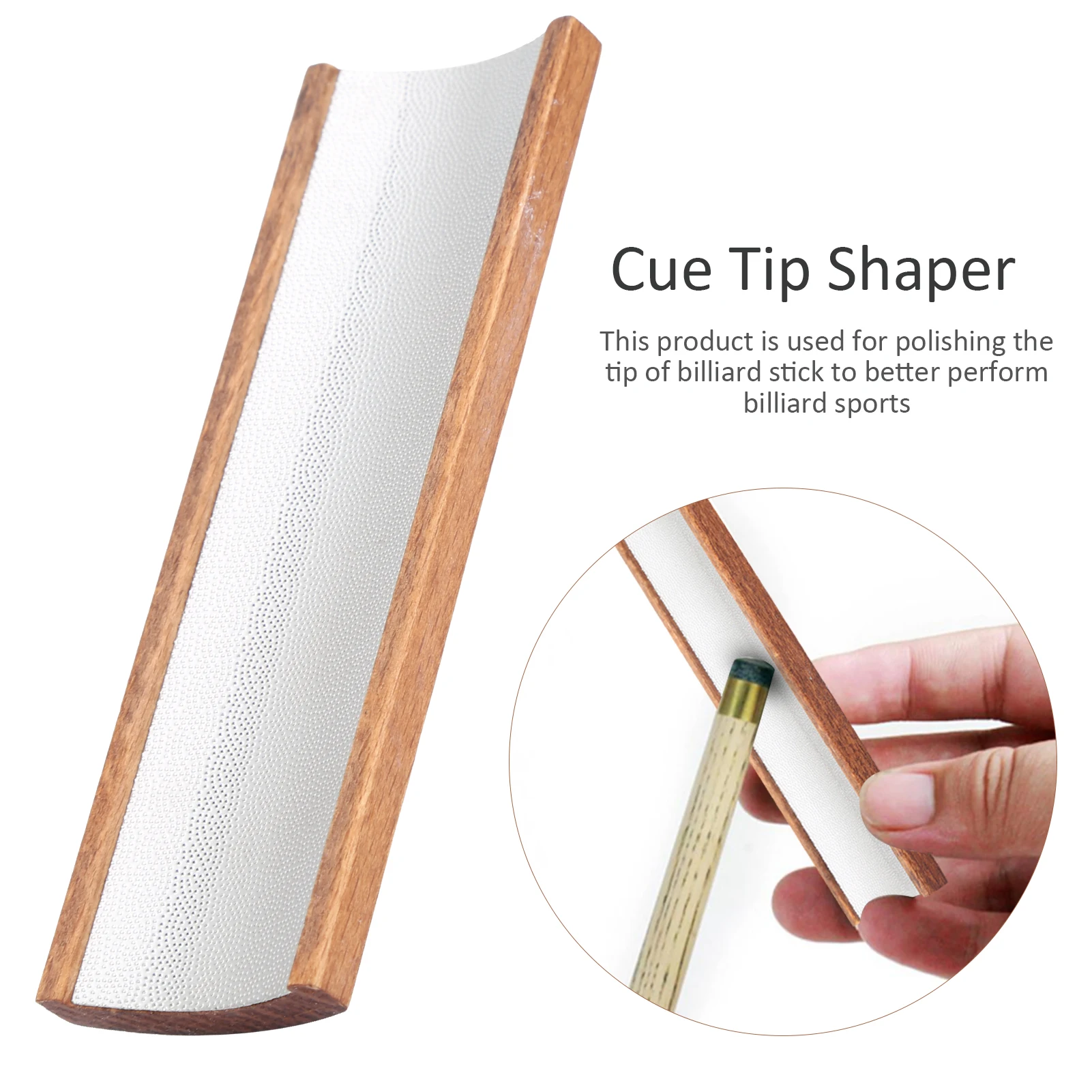 Billiard Tip Shaper Burnisher Pool Stick Tip Repairing Trimmer Scuffer Sander Tool Wood Metal Stick Sander Supplies