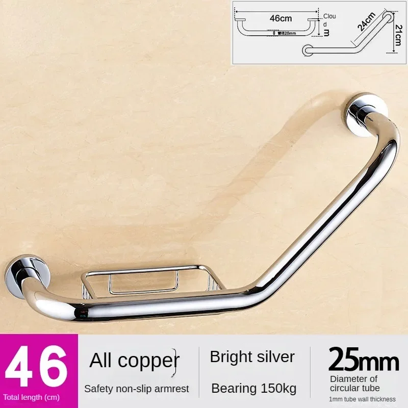 46cm silvery tray