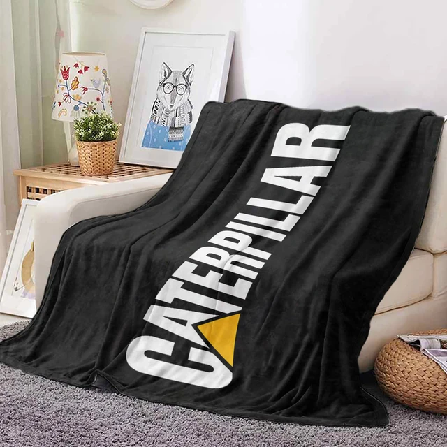C-CaterpillarS C-CATs Couverture multi-tailles douce et chaude pour canapé, bureau, lit, camping et voyage 1