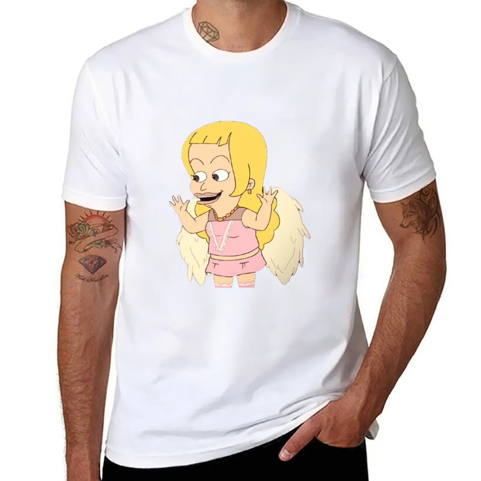 

Big Mouth - Lola Cupid T-Shirt tops anime heavy weight t shirts for men
