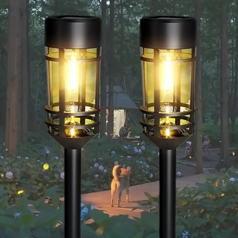 Pathway Solar Lights Waterproof Outdoor Walkway Lights Decorative Driveway Decor Lamp For Patios Lawns Backyard Paths