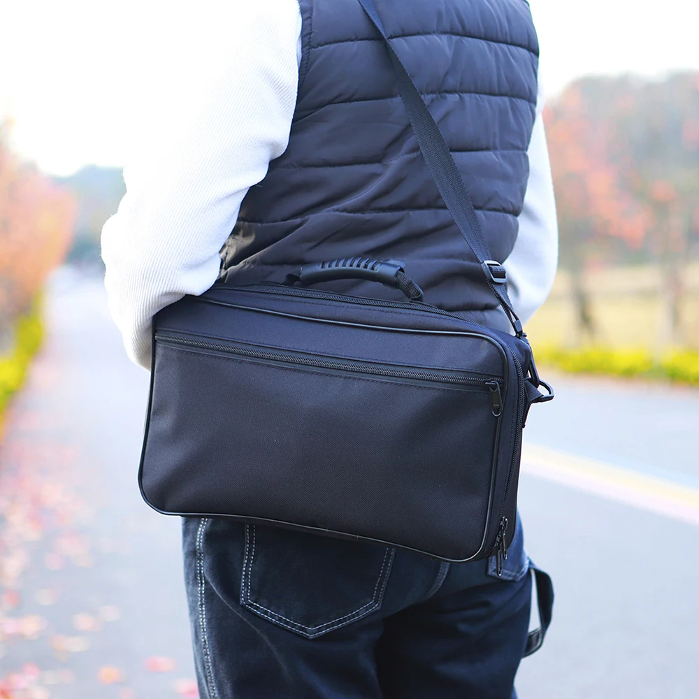 Description Picture 3 of itemNew Oboe Waterproof Messenger Shoulder Bag Portable Oxford Cloth Bag Performance Portable Suitcase Woodwind Instrument Parts