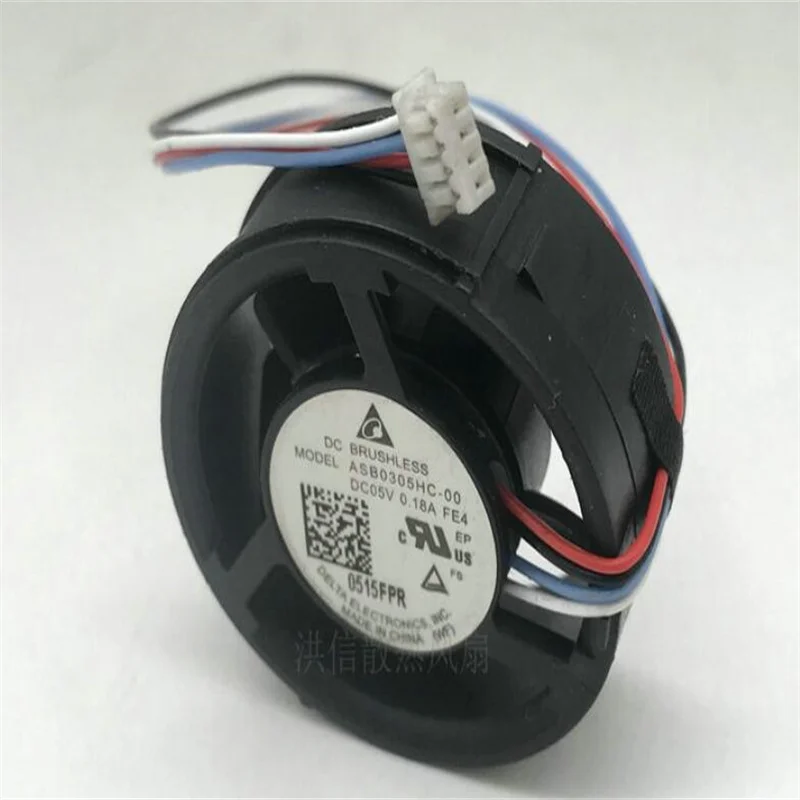Delta 3010 Asb0305hc00 Dc05v 0.18a Quatro-fio Círculo Completo Ventilador de Refrigeração - Imagem 4