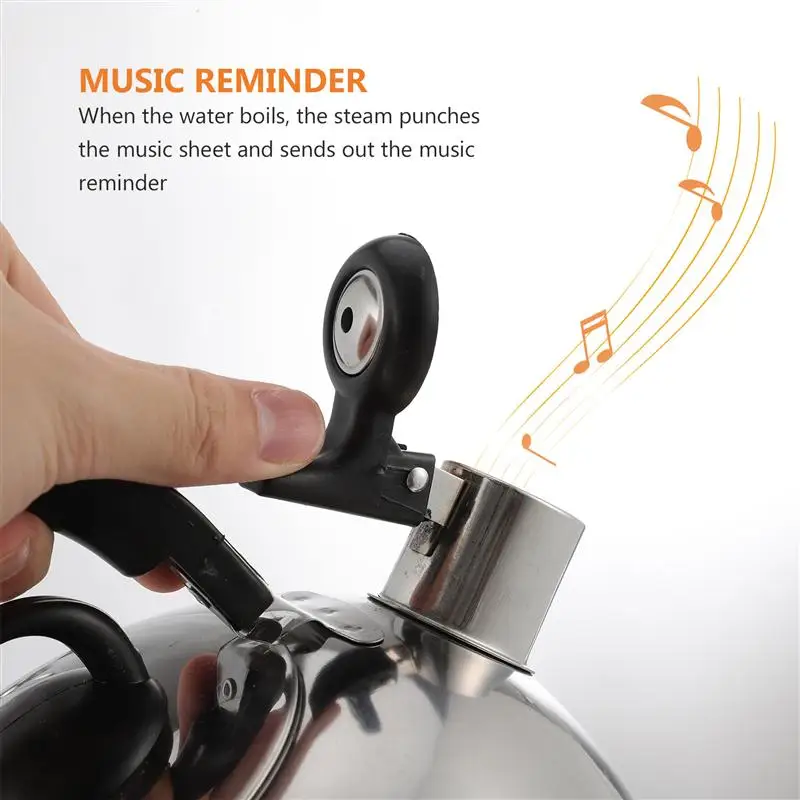 1.2L Thicken Stainless Steel Teakettle Whistling Kettle Household Boil Water Kettle Induction Cooker Gas Stove Universal tea kettle