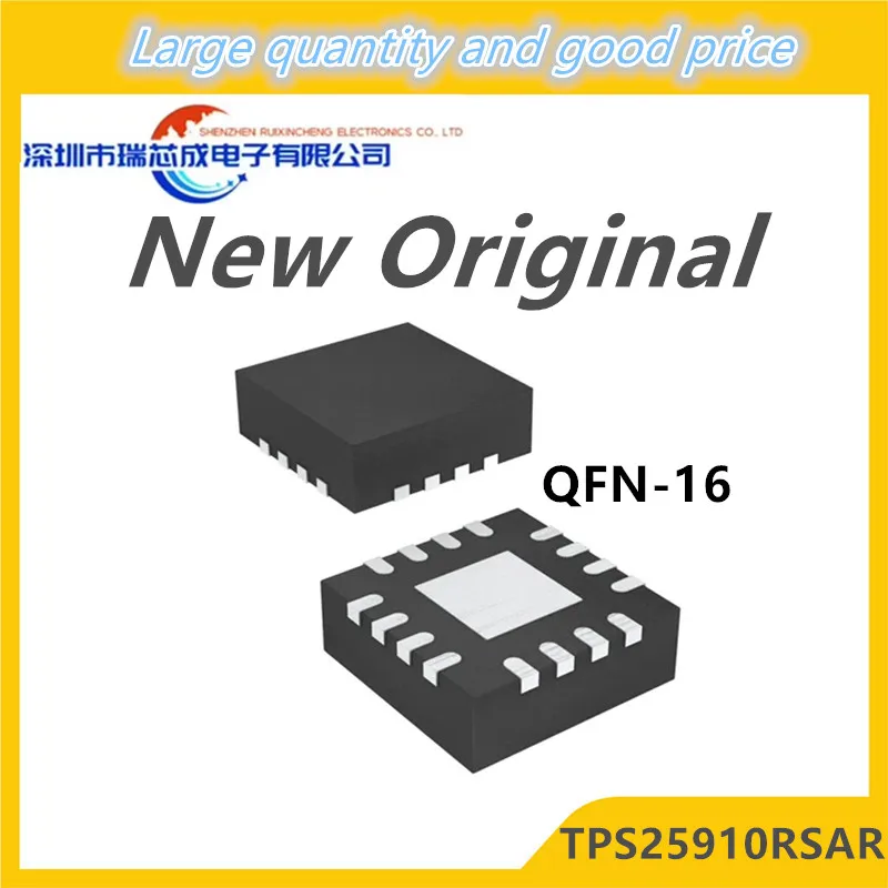 

(5-10pece)100% New TPS25910 TPS25910RSAR Qfn-16 Chipset - Integrated Circuits