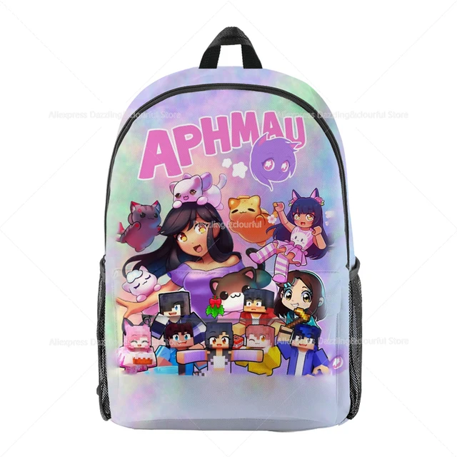 Aphmau Backpacks Merch Boys Girls Teens Travel Bags 3D Print Oxford  Waterproof Notebook Shoulder Students Back to School Bags - AliExpress