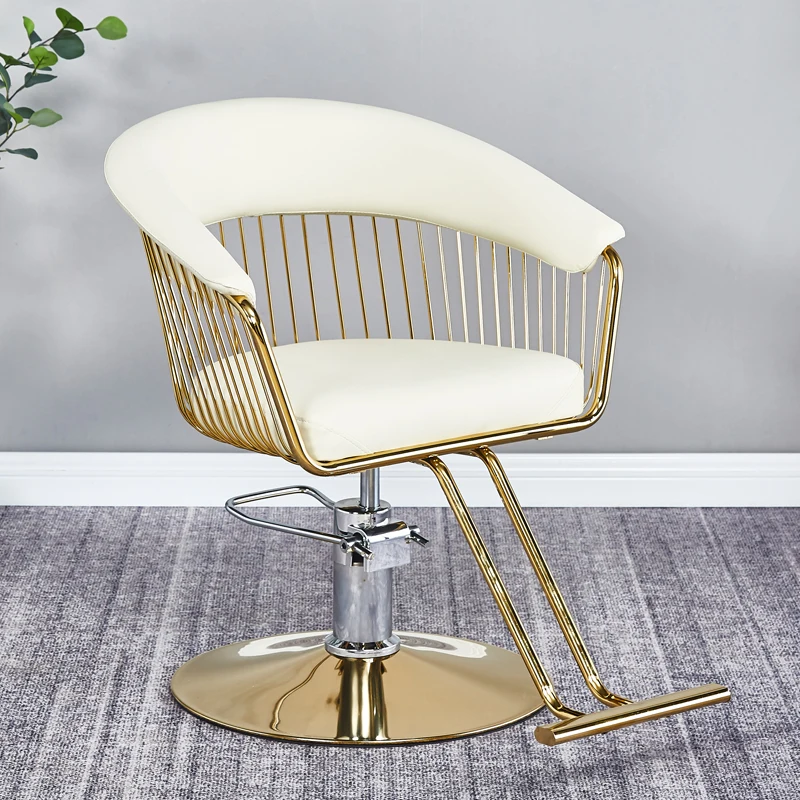 Makeup Professional Vintage Barber Chair Swivel Facial Manicure Hairdressing Cosmetic Chair Reclining Lounge Taburete Furniture
