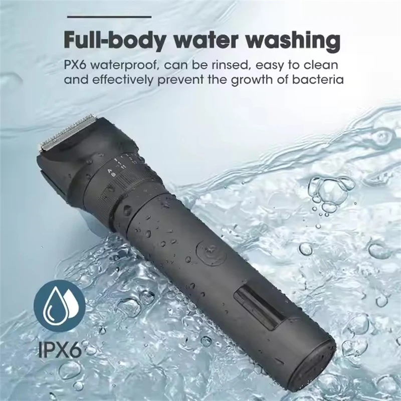 Xiaomi Youpin Men's 5-in-1 Multifunctional Grooming Set IPX6 Waterproof Hair Clipper Nose Hair Trimmer Shaver High-power JK-881 2