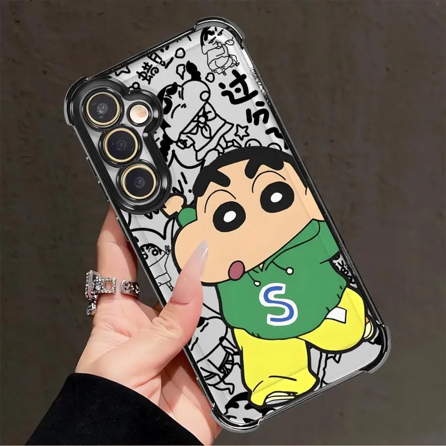 Charming Crayon Shin Chan Cartoon Phone Cover Case
