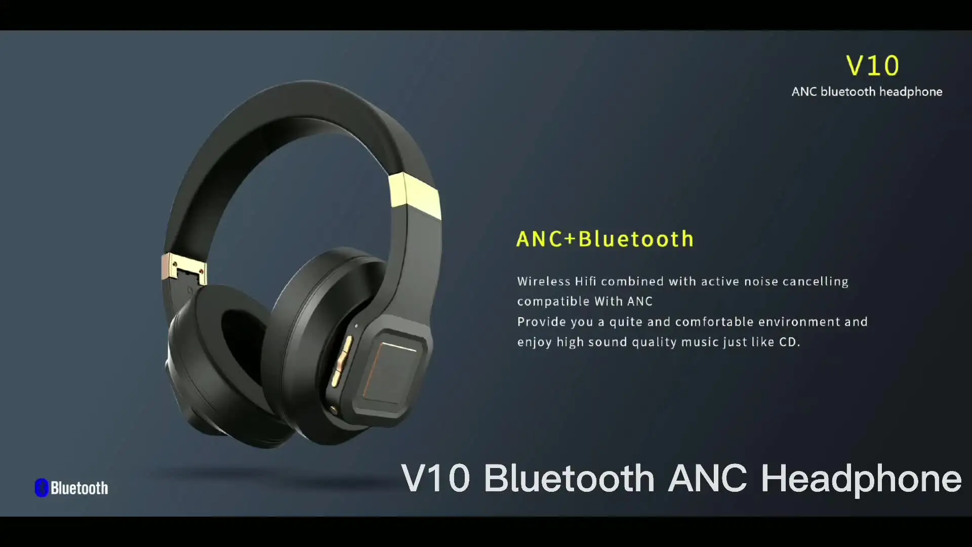 Bluetooth-наушники с активным шумоподавлением