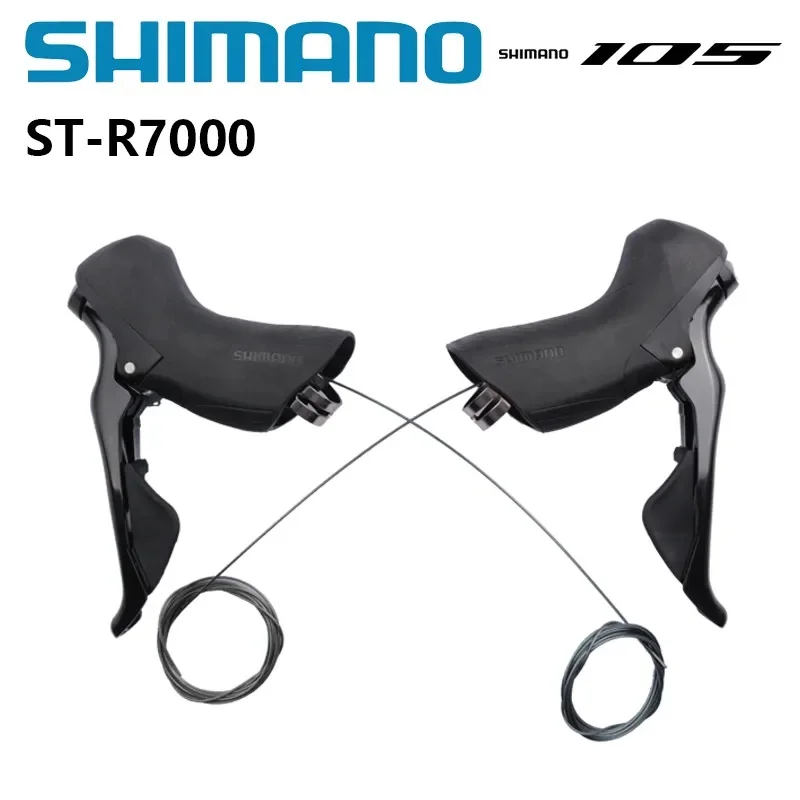 Shimano-palanca de cambios 105 R7000 para bicicleta de carretera, 2x11