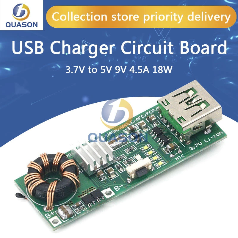 Qc4.0 Qc3.0 Double Way Pd Mobile Phone Power Bank Quick Charge 3.7v To